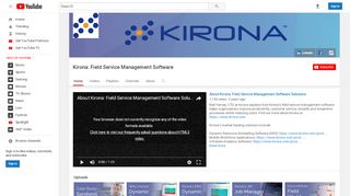 
                            4. Kirona: Field Service Management Software - YouTube