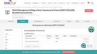 
                            6. Kirti M Doongursee College of Arts, Commerce & Science ...