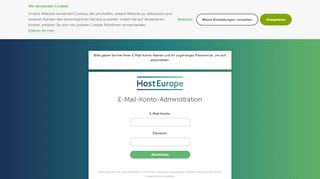 
                            4. KIS Login - HostEurope-KIS