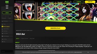 
                            5. KISS Slot – Play Online Slots at 888 Casino Canada