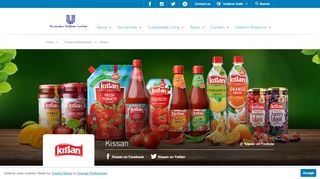 
                            3. Kissan | Brands | Hindustan Unilever Limited website