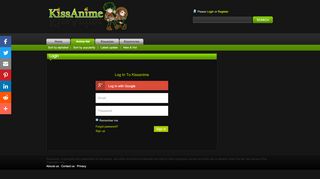 
                            5. KissAnime | Watch anime online in high quality on Kissanime