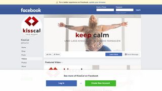 
                            5. KissCal - Videos | Facebook