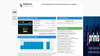 
                            7. Kissmanga.com - Is KissManga Down Right Now?