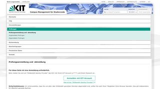
                            5. KIT - Prüfungen - Prüfungsanmeldung und -abmeldung