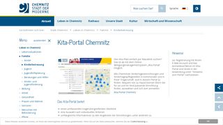 
                            2. Kita-Portal Chemnitz | Stadt Chemnitz