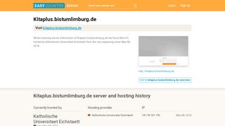 
                            5. Kitaplus.bistumlimburg.de server and hosting history