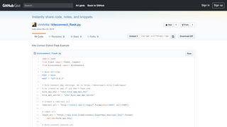 
                            8. Kite Connect Python Flask Example · GitHub
