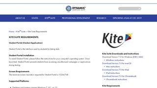 
                            2. Kite Suite Requirements | DLM - Dynamic Learning Maps