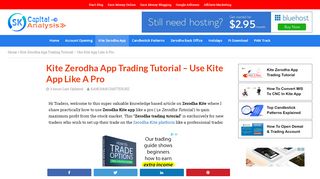 
                            7. Kite Zerodha App Tutorial - Use Kite App Like A Pro [ 2019 ]