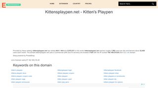 
                            3. kittensplaypen.net - Kitten's Playpen