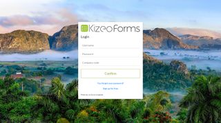 
                            8. Kizeo Forms - Log in