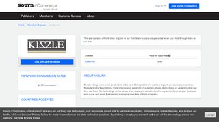 
                            4. kizzle.net Affiliate Program - VigLink