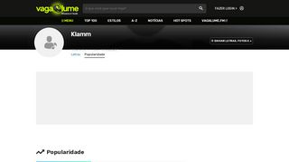 
                            7. Klamm - Popularidade - VAGALUME