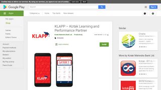 
                            8. KLAPP – Kotak Learning and Performance Partner - Apps on ...