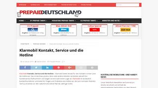 
                            11. Klarmobil Kontakt, Service und die Hotline im …