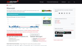 
                            8. Klarmobil Störung oder kein Netz? Aktuelle Probleme und ...