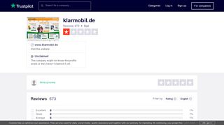 
                            7. klarmobil.de Reviews | Read Customer Service Reviews of ...