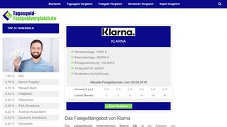 
                            9. KLARNA Festgeld » Festgeldkonto » Aktuelle …