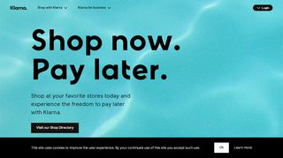 
                            1. Klarna US | Buy now and pay later. No interest. …