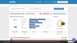 
                            8. klebebildchen.de | SEO Bewertung | Seobility.net