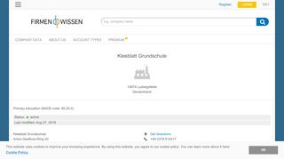 
                            3. Kleeblatt Grundschule, Ludwigsfelde - Credit Report