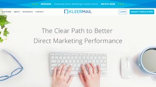 
                            6. KleerMail® - Direct Marketing Platform