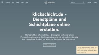 
                            4. klickschicht.de - Dienstpläne und Schichtpläne online erstellen.