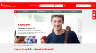 
                            4. Klicksparen - Sparkasse Ingolstadt Eichstätt