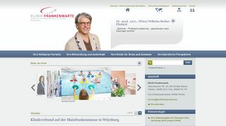 
                            2. Klinik Frankenwarte Bad Steben: Internetauftritt der Klinik ...