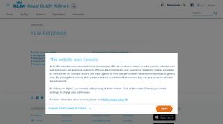 
                            2. KLM Corporate - KLM.com