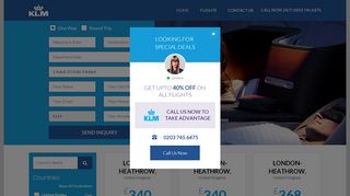 
                            7. KLM Flights Booking | Klm Airline