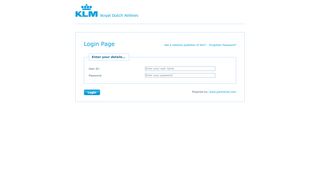 
                            4. Klm Login Page - Performance Horizon Login Page