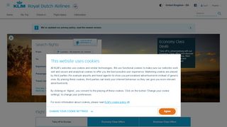 
                            8. KLM Royal Dutch Airlines - Book cheap flights online