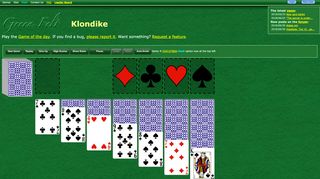 
                            1. Klondike Solitaire - Green Felt