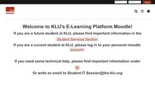 
                            7. KLU eLearning System