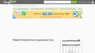 
                            2. Kmart Application Form - Edit, Fill, Sign Online | Handypdf