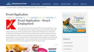 
                            7. Kmart Application - Online Job Application Form