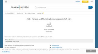 
                            4. KMB - Konzept und Marketing Beratungsgesellschaft mbH ...