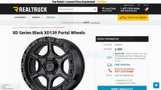 
                            3. KMC-XD13988563700 XD Series Black XD139 Portal Wheels ...