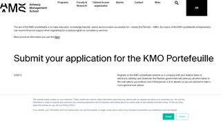 
                            2. KMO-Portefeuille - Antwerp Management School