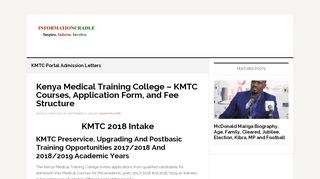 
                            4. KMTC Portal Admission Letters Archives - Cradle - InformationCradle