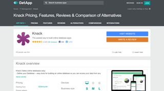 
                            7. Knack Pricing, Features, Reviews & Comparison of Alternatives ...