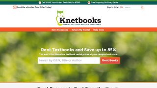 
                            7. Knetbooks: Textbook Rental - Rent Textbooks