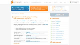 
                            3. kniga24.de Cross Site Scripting vulnerability | Open Bug ...