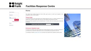 
                            8. Knight Frank Facilities Response Centre - Home