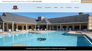 
                            3. Knights Circle: Student Apartments for Rent in Florida