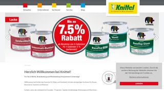 
                            1. Knittel – Ihr Fachhandel für Farben, Tapeten, Bodenbeläge