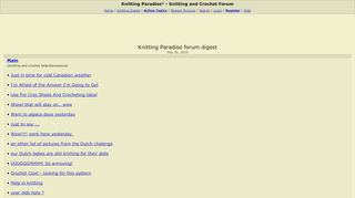 
                            4. Knitting Digest - Knitting Paradise