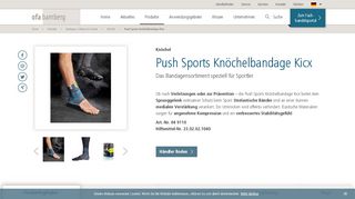 
                            6. Knöchelbandage Kicx | Push Sports | Ofa Bamberg